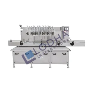 Servo PLC Based Oil Filling Machine