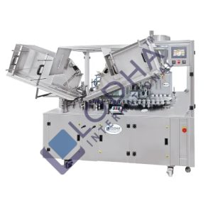 Double Head Linear Tube Filling Machine