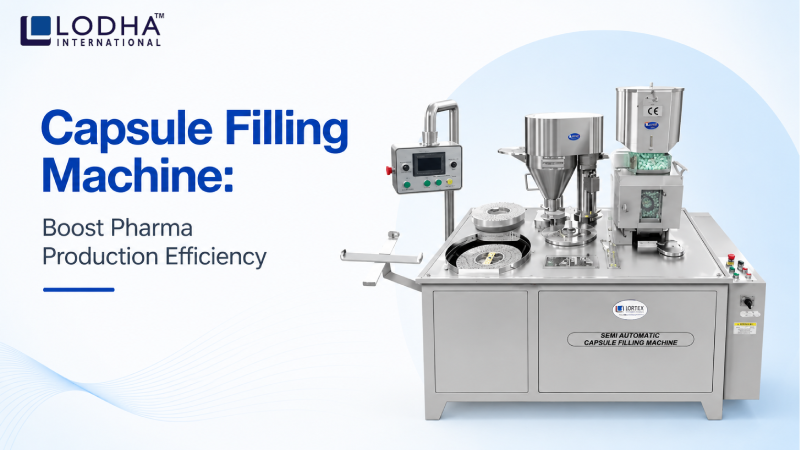 Capsule Filling Machine: Boost Pharma Production Efficiency