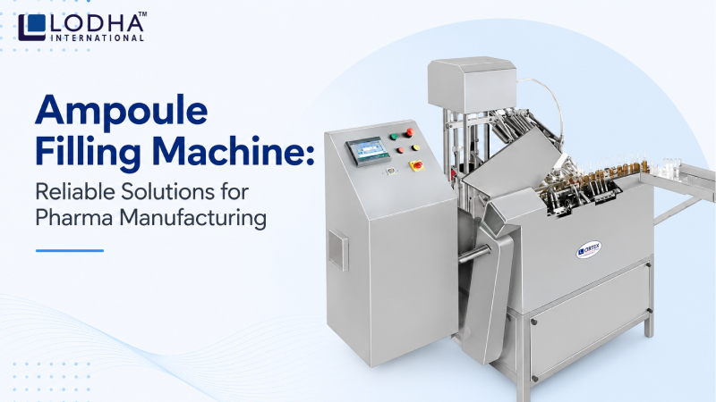 Ampoule Filling Machine: Reliable Solutions for Pharma Manufacturing
