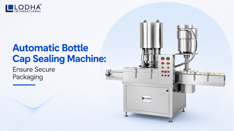 Automatic Bottle Cap Sealing Machine: Ensure Secure Packaging